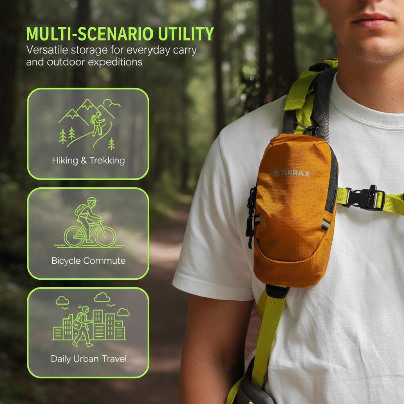 Hiking Backpack Waterproof - Bolsa de braço para atividades ao