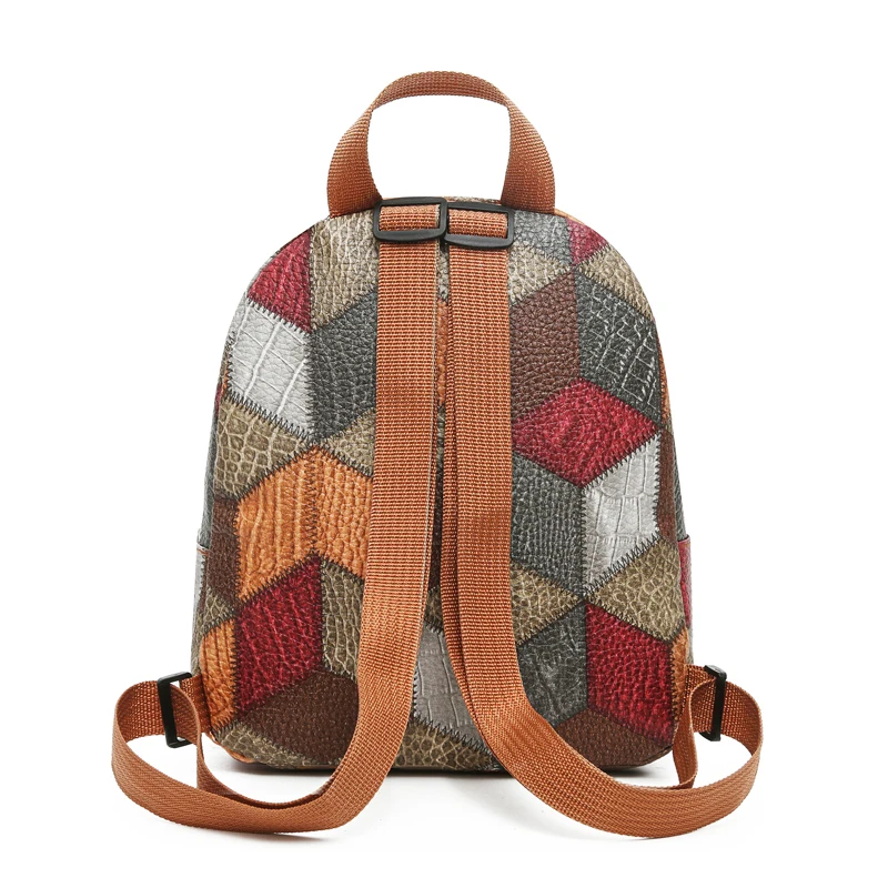 Mochila feminina com design pa - Fashion Backpack Women avaliação e preço